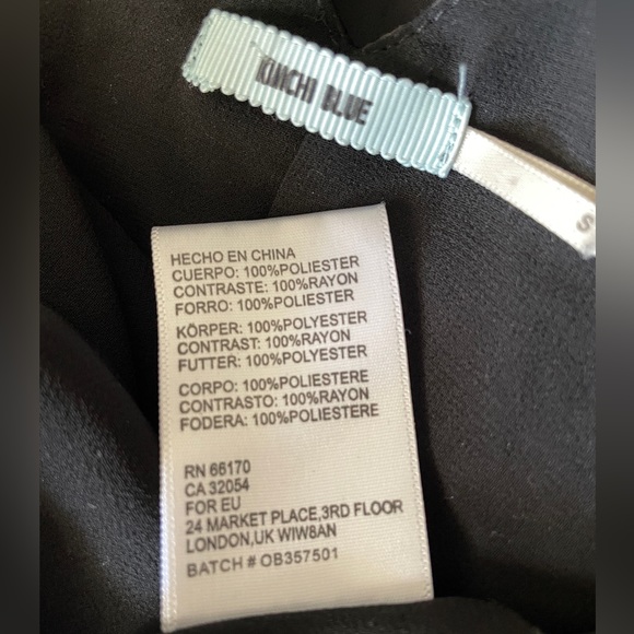 Kimchi Blue Lace Up Back Black Mini Ruffle Chiffon Halter Dress Size Small - Picture 12 of 12